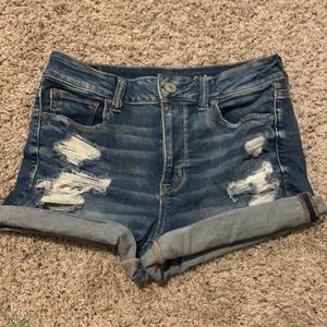 american eagle jean shorts